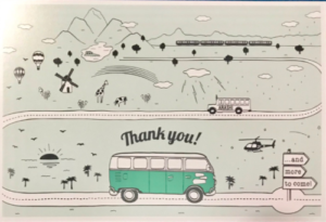 嵐を旅する展覧会メッセージカード1