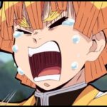 我妻善逸の泣き顔