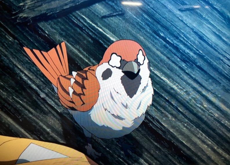 涙を流すチュン太郎