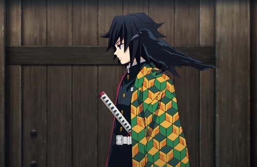 冨岡義勇と鎹鴉