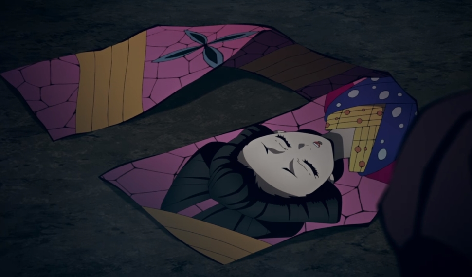 帯の中に取り込まれた鯉夏花魁