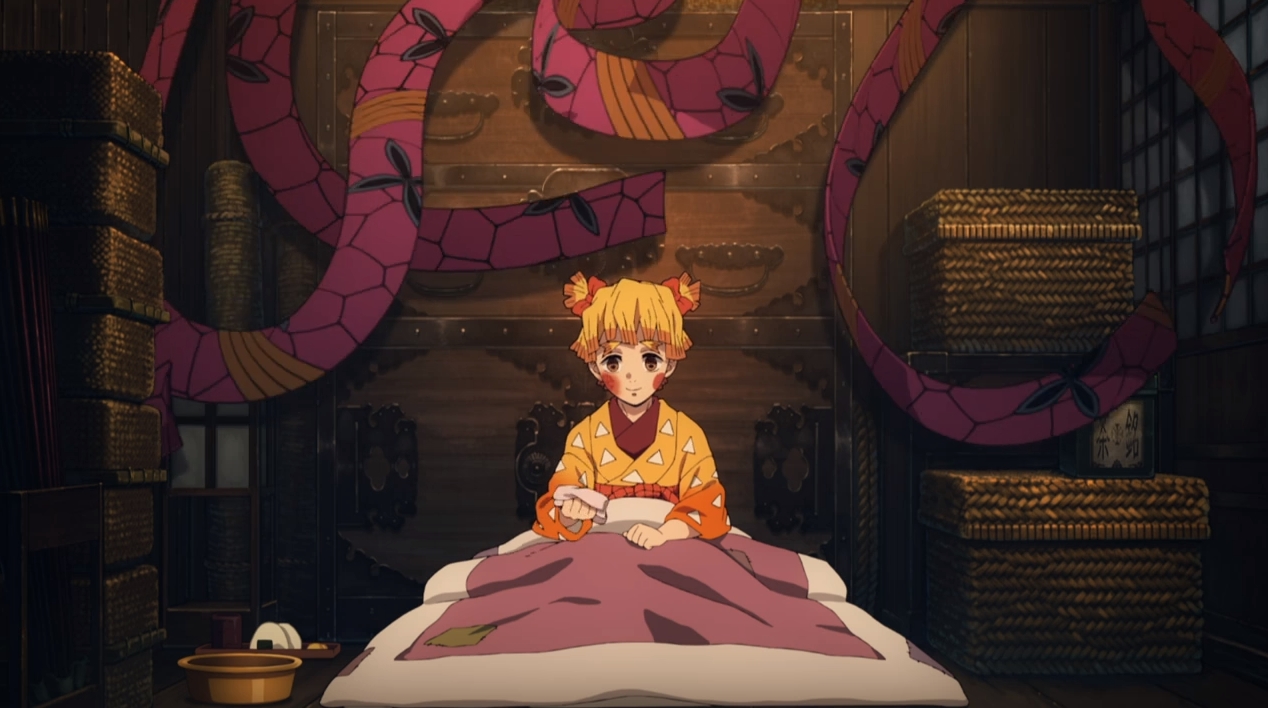 善逸を取り込む蚯蚓帯1