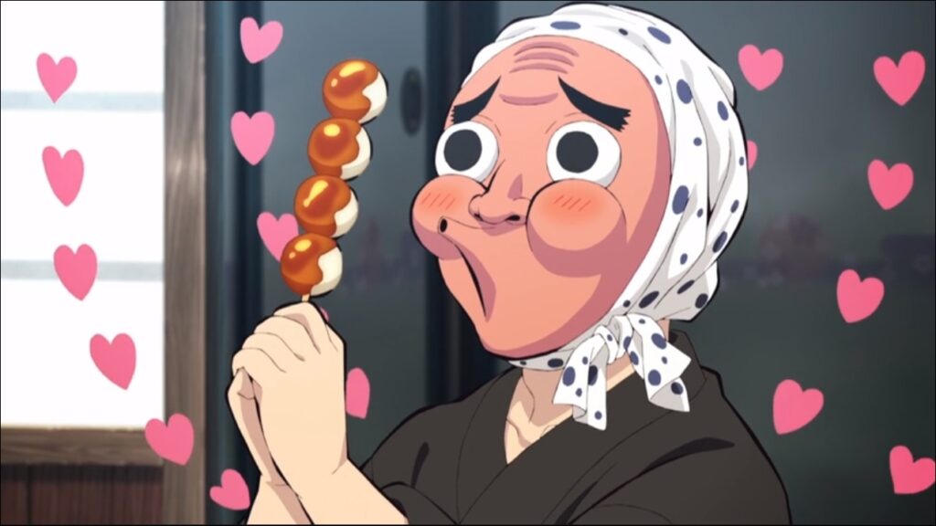 鋼鐵塚さんはみたらし団子が大好物だ