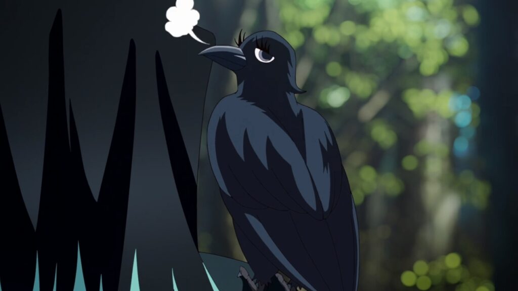 時透無一郎の肩に乗る銀子