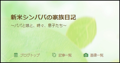はやパパのブログは新米新パパの家族日記